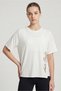 Women Sportswear Fit Short Sleeve Outdoor T-Shirt, White