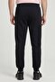 Men Regular Fit Running Sweatpants, Black - 4