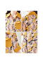 Women's Yellow Floral Dress - 8