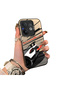 Vivo V60 Compatible Stylish Racing Car Pattern Acrylic Back Panel Silicone Edge Shock Absorbing Case