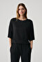 Relaxed Fit Pants and Blouse Set - 5