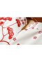 Women's Red Floral Dress - 8