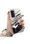 Samsung Galaxy A16 4G/5G Compatible Stylish Racing Car Pattern Acrylic Back Panel Silicone Edge Shock Absorbing Case