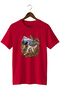 Exclusive Wild Nature Çulluk Setter Illustrated Printed Premium T-Shirt
