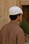Amalfi Pinstripe Cotton Cap |   Baker Boy Collection - 3