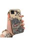 Xiaomi Poco C31 Compatible Hard Acrylic Back Silicone Edge Lens Protection Case Dragon