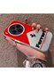 Vivo X300 Compatible Stylish Racing Car Pattern Acrylic Back Panel Silicone Edge Shock Absorbing Case - 3