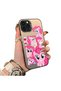 iPhone 14 Pro Compatible Pinkie Pie Multiple Face Expression Printed Hard Acrylic Back Soft Silicone Frame Case