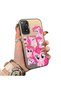 Xiaomi Redmi Note 12 Pro 4g Compatible Pinkie Pie Multiple Facial Expression Printed Hard Acrylic Back Soft Silicone Frame Case