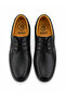 Men's Brown, Black 100% Genuine Leather Laced Classic Casual Shoes - 4