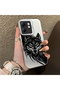 Infinix Smart 9 Compatible Hard Acrylic Back Silicone Edge Lens Protection Case Wolf - 2