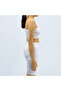 Women's White One shoulder Dress - 2