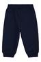 Rabbit Printed Basic 6-18 Months Sweatpants - Navy Blue - 2