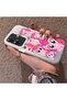 Realme Note 60 Compatible Pinkie Pie Multiple Facial Expression Printed Hard Acrylic Back Soft Silicone Frame Case