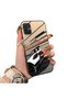 Samsung Galaxy A51 4g Compatible Stylish Racing Car Pattern Acrylic Back Panel Silicone Edge Shock Absorbing Case