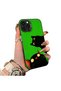 iPhone 14 Pro Max Compatible Hard Acrylic Back Silicone Edge Lens Protection Case Cat