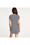 Women's Pink Striped Dress - 3