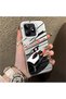 Realme C51/C53 Compatible Stylish Racing Car Pattern Acrylic Back Panel Silicone Edge Shock Absorbing Case - 2