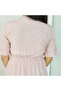 Women's Pink Floral Midi Dress - 3