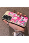 Oppo A5 4G/5G Compatible Pinkie Pie Multiple Facial Expression Printed Hard Acrylic Back Soft Silicone Frame Case - 3