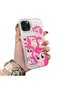 iPhone 11 Pro Compatible Pinkie Pie Multiple Face Expression Printed Hard Acrylic Back Soft Silicone Frame Case