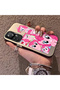 Xiaomi Redmi K50 Ultra Compatible Pinkie Pie Multiple Facial Expression Printed Hard Acrylic Back Soft Silicone Frame Case - 3