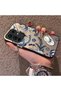 Infinix Note 50 Pro Plus Compatible Hard Acrylic Back Silicone Edge Lens Protection Case - 3
