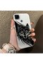 Realme C15/C25/C25S Compatible Hard Acrylic Back Silicone Edge Lens Protection Case Wolf - 2