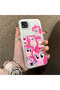 Realme C20/C20A Compatible Pinkie Pie Multiple Facial Expression Printed Hard Acrylic Back Soft Silicone Frame Case - 2