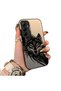 Samsung Galaxy A35 Compatible Hard Acrylic Back Silicone Edge Lens Protection Case Wolf