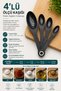 4-Piece Measuring Spoon Set 15 ml 5 ml 2.5 ml 1.25 ml Kitchen Measuring Spoons