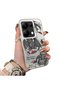 Xiaomi Redmi Note 14S Compatible Hard Acrylic Back Silicone Edge Lens Protection Case Dragon