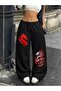 Dragon Printed Oversize Baggy Unisex Sweatpants
