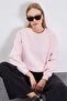 3 Yarn Basic Crew Neck Oversize Sweatshirt