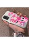 Samsung Galaxy A13 4G/5G Compatible Pinkie Pie Multiple Face Expression Printed Hard Acrylic Back Soft Silicone Frame Case - 3