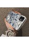 iPhone 12 Mini Compatible Hard Acrylic Back Silicone Edge Lens Protection Case - 4