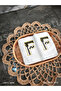 Checkered F Letter Kitchen Towel Set of 2 (30X50) - 6
