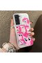 Samsung Galaxy S22 Compatible Pinkie Pie Multiple Face Expression Printed Hard Acrylic Back Soft Silicone Frame Case - 2