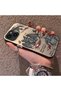 iPhone 13 Mini Compatible Hard Acrylic Back Silicone Edge Lens Protection Case Dragon - 3