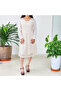 Women's Apricot Midi Dress - 7