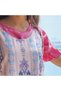 Women's Pink Spaghetti straps Midi Dress - 3