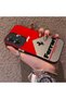 Realme Note 60 Compatible Stylish Racing Car Pattern Acrylic Back Panel Silicone Edge Shock Absorbing Case