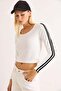 Women's Striped Blouse White - 5