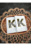 Checkered Letter K Kitchen Towel Set of 2 (30X50) - 6