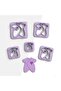 Baby Vest Polymer Clay Cutting Mold, Earring Mold, Cookie Mold, Ceramic Mold, 5 Sizes, No: 575