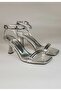 Women's Leopard Summer Heeled Shoes Thin Heels - 3