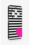 Redmi 14C Compatible Striped Heart Pattern Silicone Case - 3