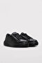 Genuine Leather Black Women's Casual Shoes 136Za305-2 - 5