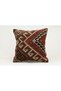 Handmade Old Kilim Rug Vintage Made in the 1930S, 1940S, 40X40 cm
