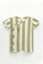 Short Sleeve Double Breasted 100% Cotton Baby Romper
